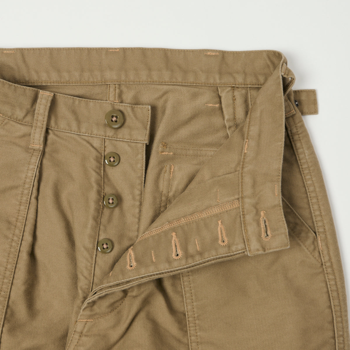 Freewheelers & Co 'USAF Air Crew' Utility Trouser - Khaki Beige