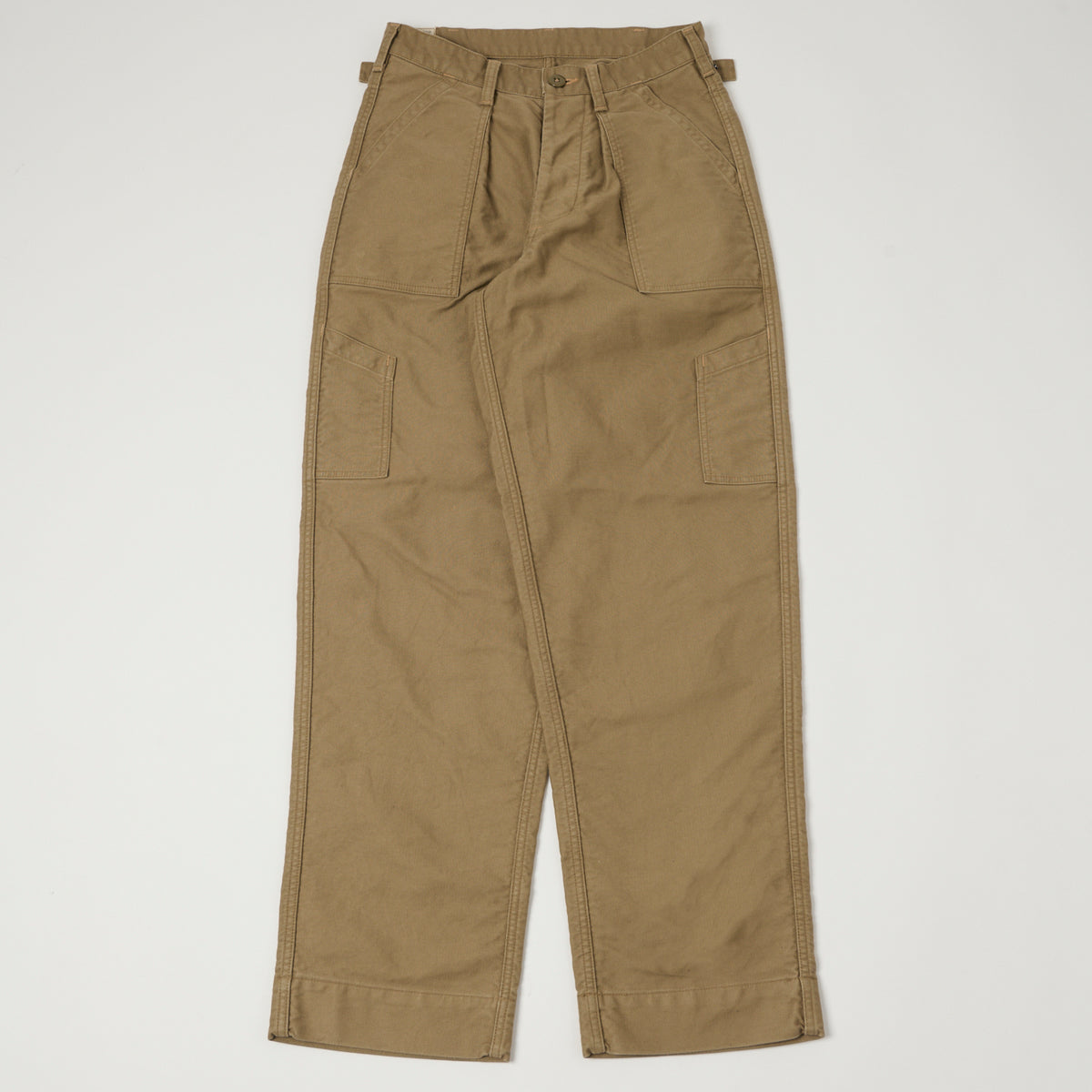 Freewheelers & Co 'USAF Air Crew' Utility Trouser - Khaki Beige