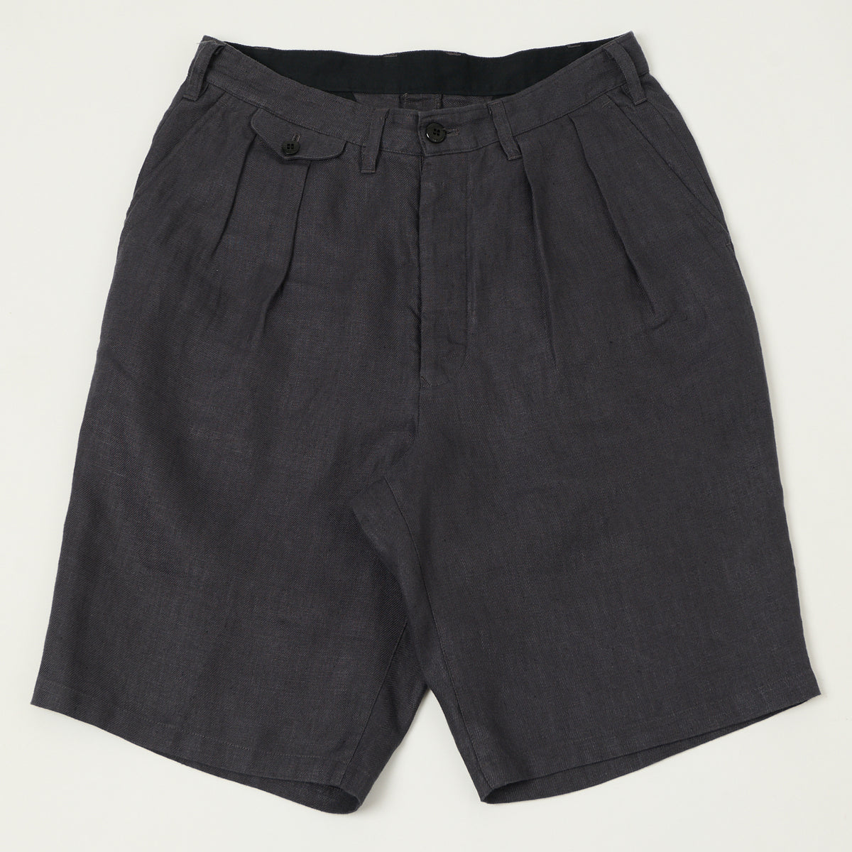 Freewheelers & Co Great Lakes 'Wild Canyon' Shorts - Charcoal Grey