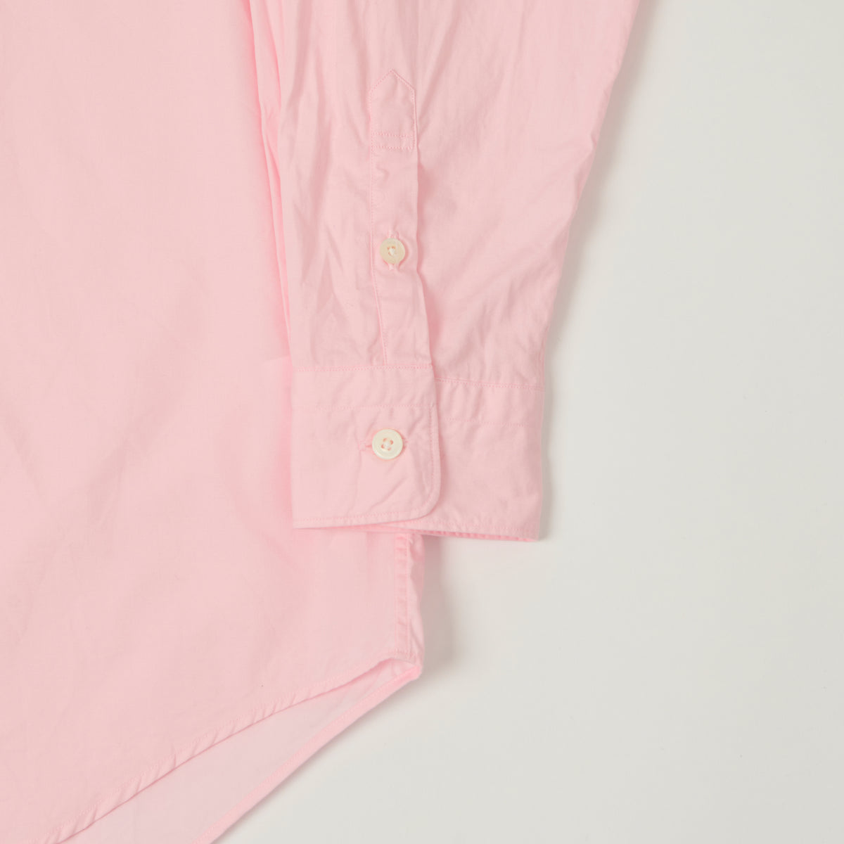 Fujito 'Big Sleeve' Button Up Shirt - Pink