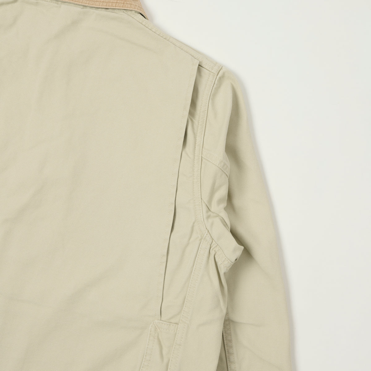 Fujito Duck Canvas Hunting Jacket - Light Beige