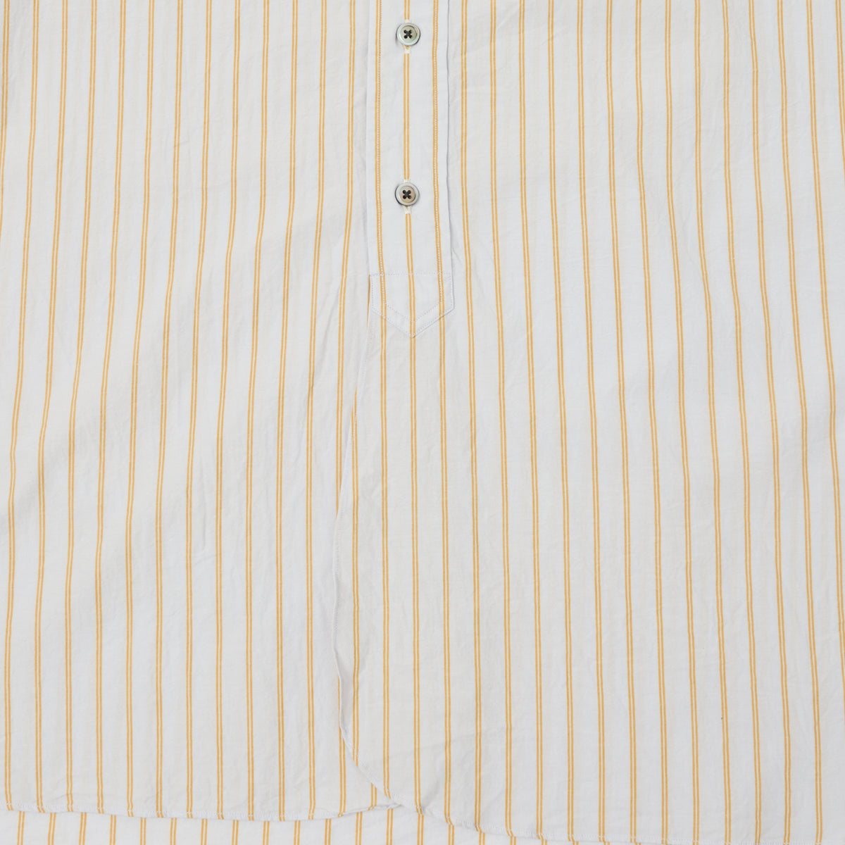 Fujito Officer Shirt - Orange Stripe