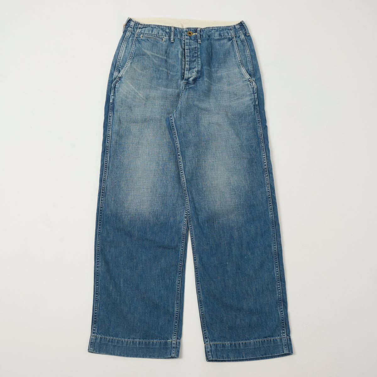 FULLCOUNT 1201 10.5oz Denim Trouser - Heavy Wash