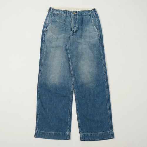 FULLCOUNT 1201 10.5oz Denim Trouser - Heavy Wash