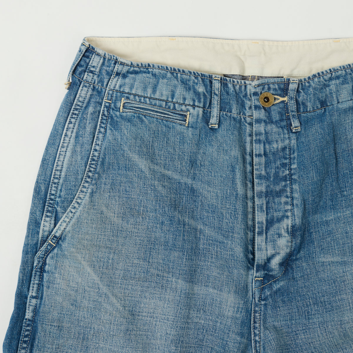 FULLCOUNT 1201 10.5oz Denim Trouser - Heavy Wash