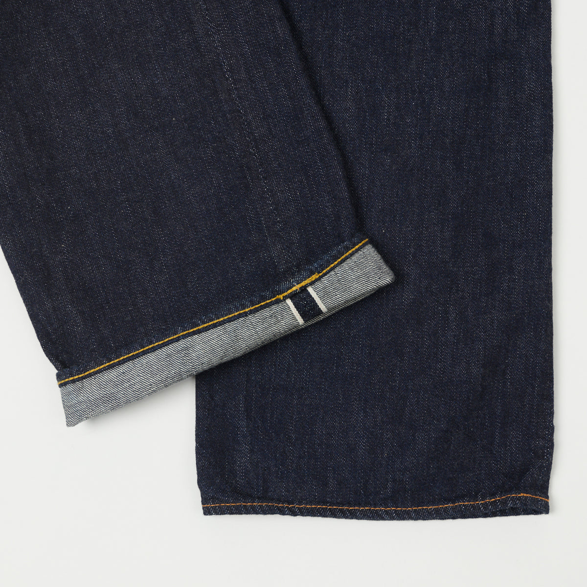 FULLCOUNT 0105SS 'Super Smooth' 11.5oz Wide Straight Jean - One Wash
