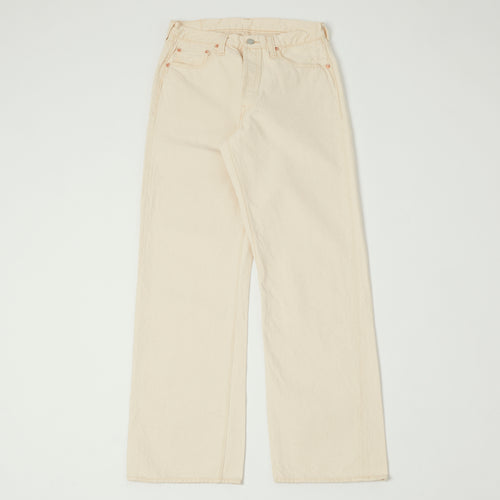 FULLCOUNT 0105 13.7oz Wide Straight Jean - Ecru One Wash