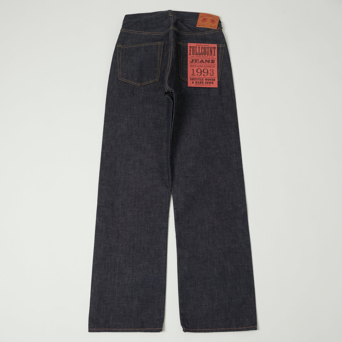 FULLCOUNT 0105 13.7oz Wide Straight Jean - Raw