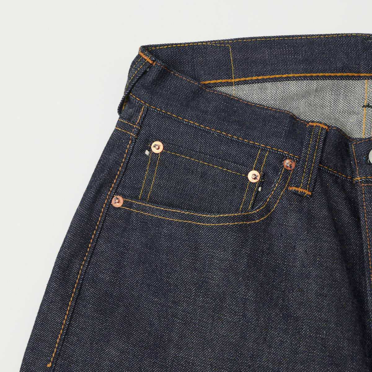 FULLCOUNT 0105 13.7oz Wide Straight Jean - Raw