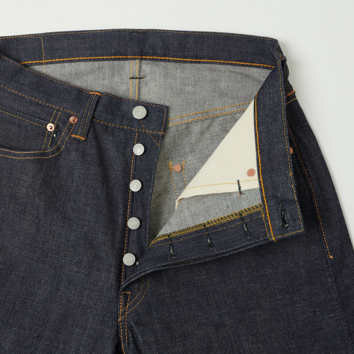 FULLCOUNT 0105 13.7oz Wide Straight Jean - Raw