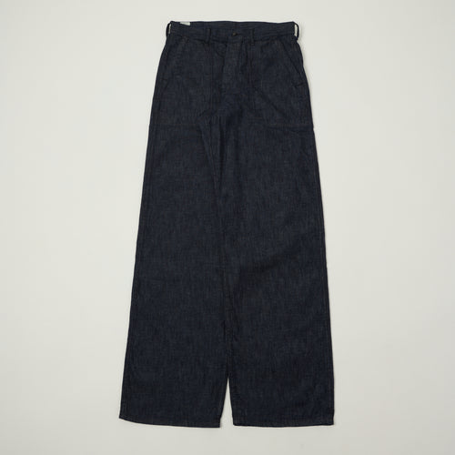 FULLCOUNT 1141 8oz Denim U.S. Navy Seamens Trousers - One Wash