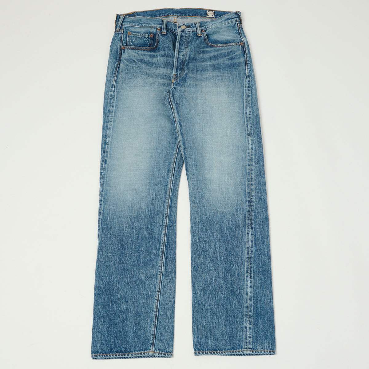 FULLCOUNT 1102 13.7oz Regular Straight Jean - 'Eastbourne' Wash