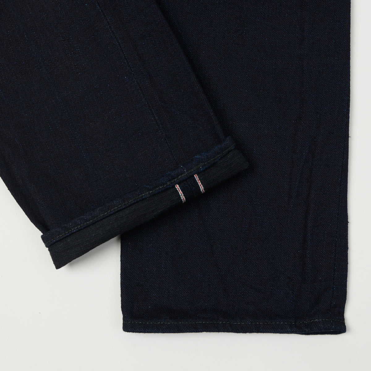 FULLCOUNT 1103 15.5oz 'Super Rough' Regular Straight Jean - Indigo/Black One Wash