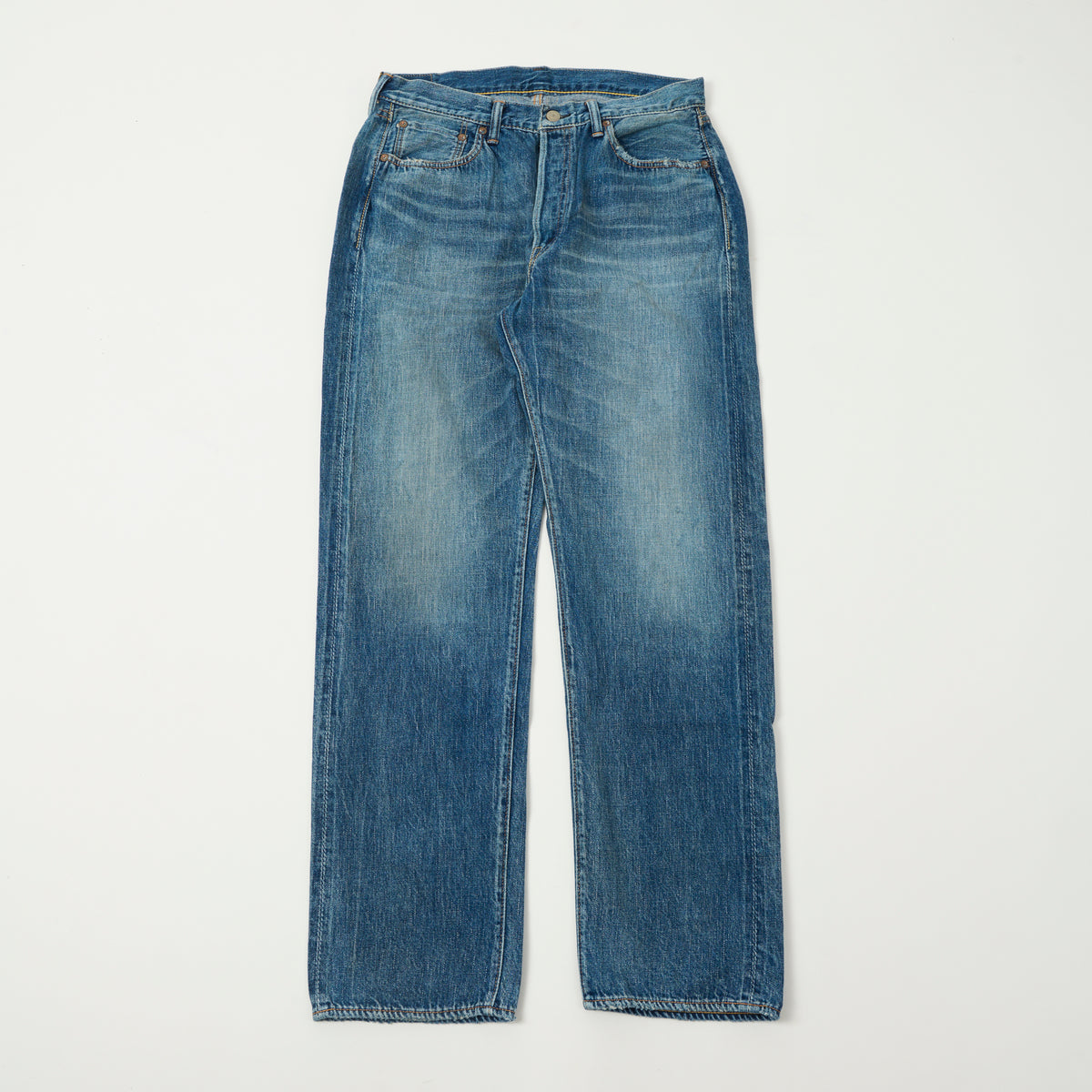 FULLCOUNT 1103SS 'Super Smooth' 11.5oz Clean Straight Jean - 'Dartford' Wash