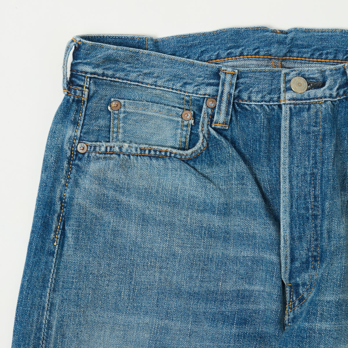 FULLCOUNT 1108SS 'Super Smooth' 11.5oz Regular Straight Jean - 'Dartford' Wash