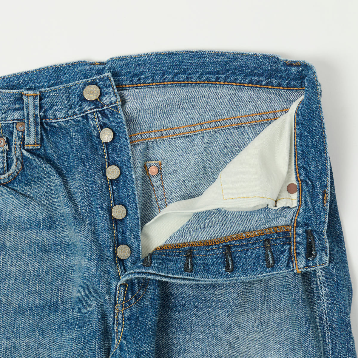 FULLCOUNT 1108SS 'Super Smooth' 11.5oz Regular Straight Jean - 'Dartford' Wash
