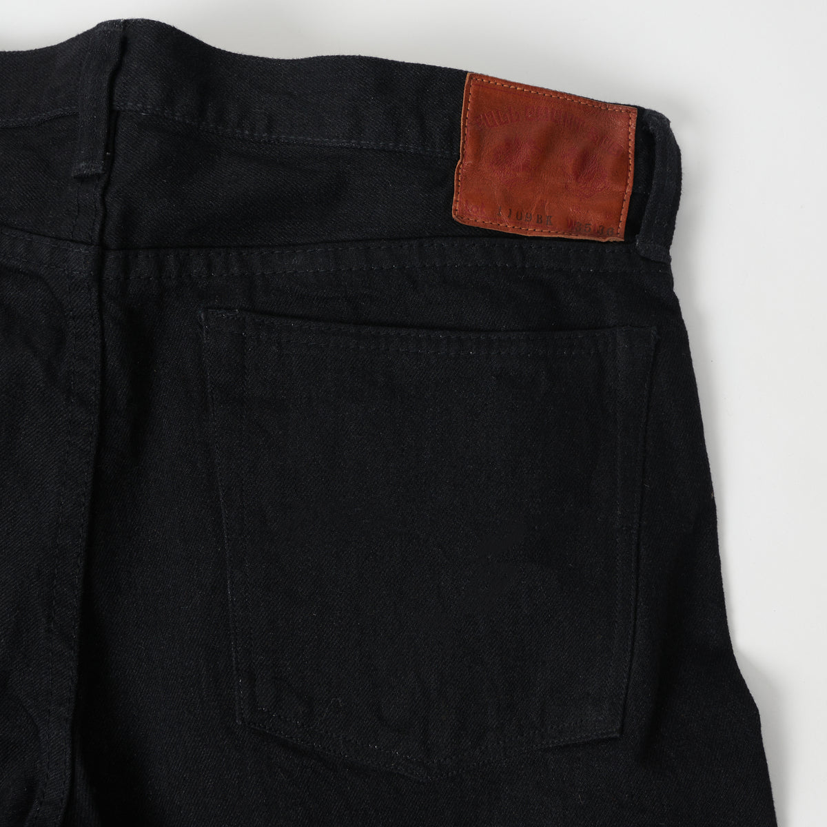 FULLCOUNT 1109 13.7oz Slim Straight Jean - Raw Black