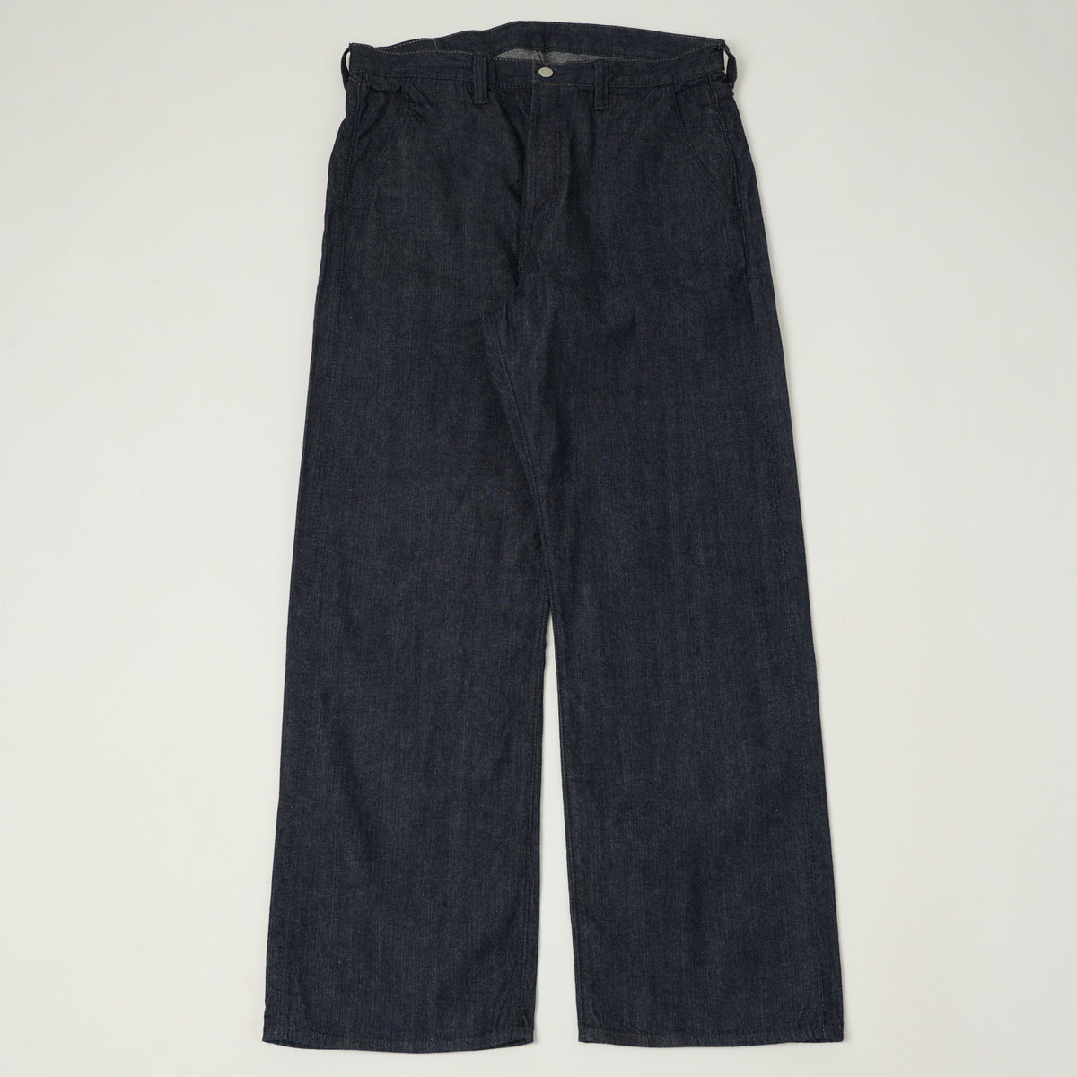 FULLCOUNT 1121 'Duke II' A.M.Co. Denim Wide Straight Jean - One Wash