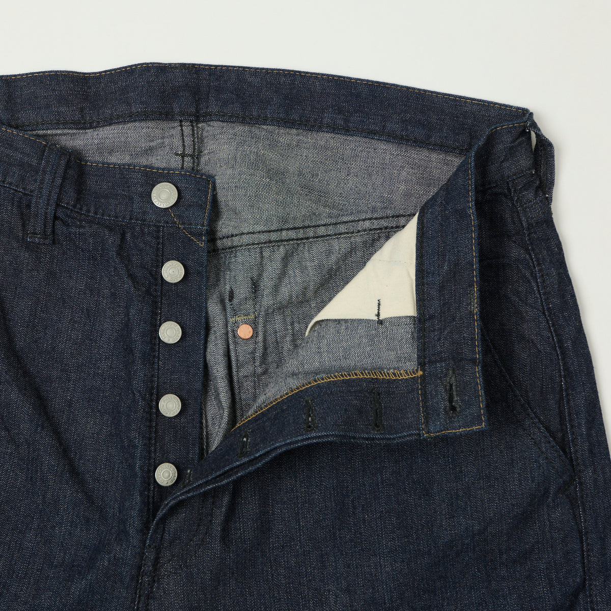 FULLCOUNT 1121 'Duke II' A.M.Co. Denim Wide Straight Jean - One Wash