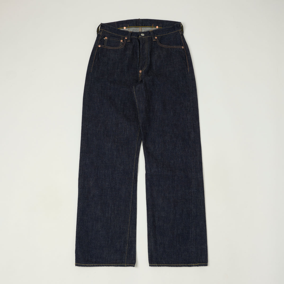FULLCOUNT 1136 '1937 Model' Wide Straight Jean - One Wash