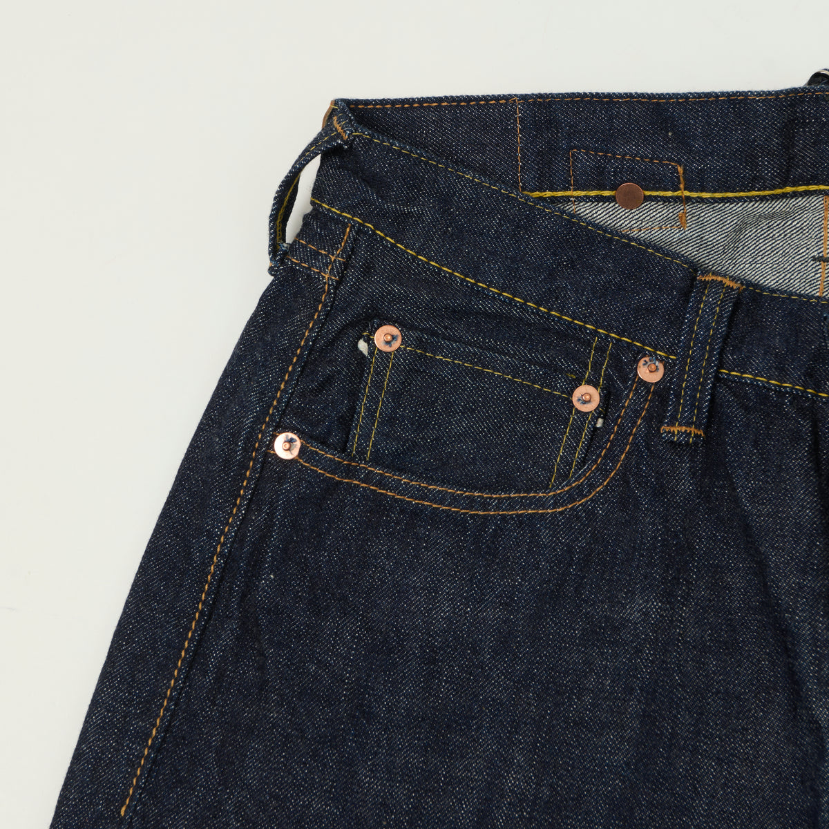 FULLCOUNT 1136 '1937 Model' Wide Straight Jean - One Wash