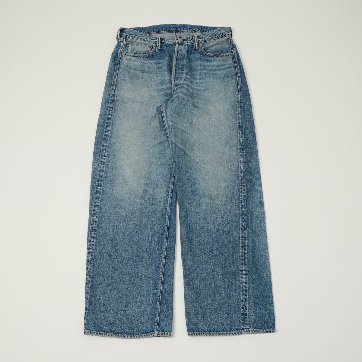 FULLCOUNT 1137 Duke III Extra Wide Straight Jean - Dartford Wash