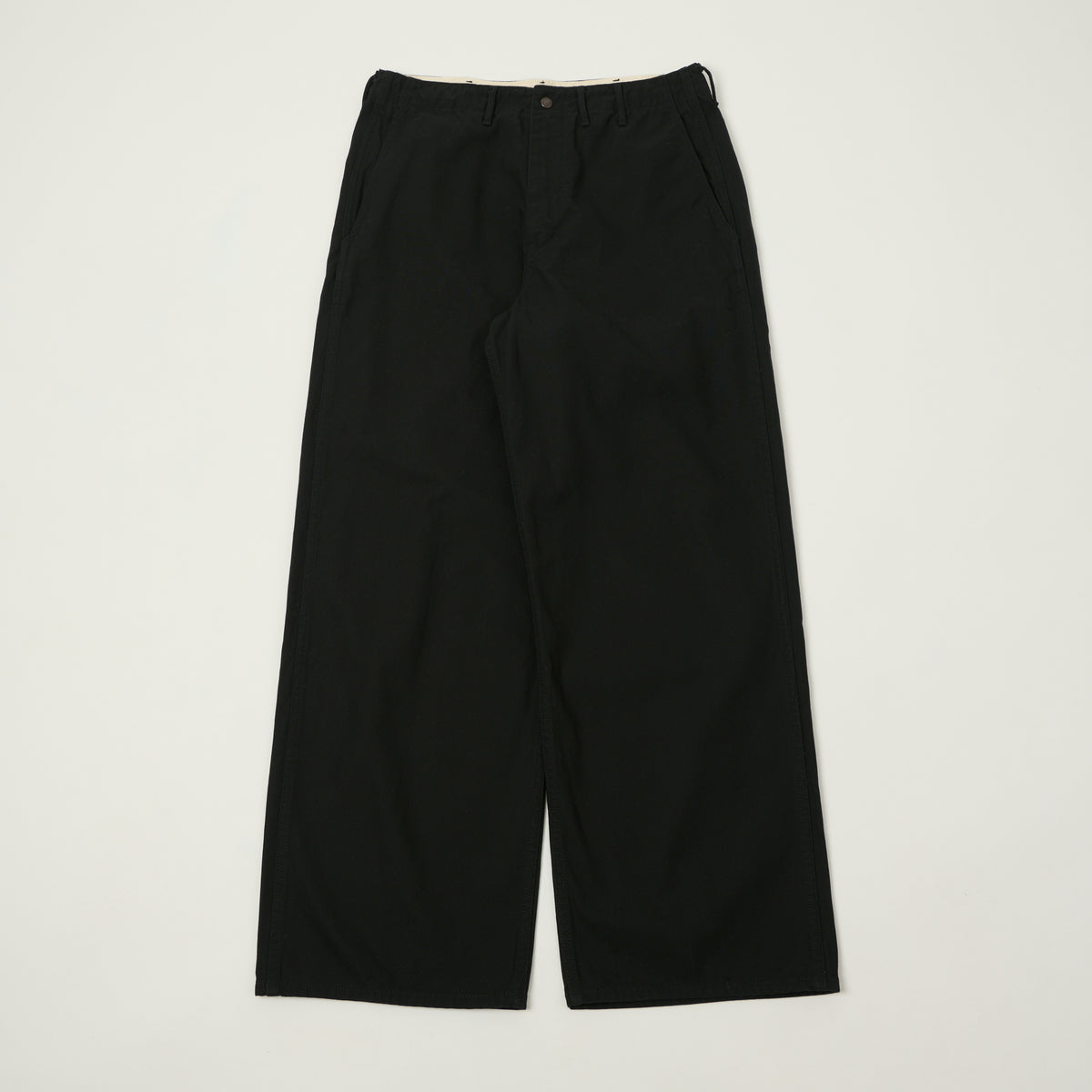 FULLCOUNT 1142 'Tough Dude' Mock Twist Trousers - Black