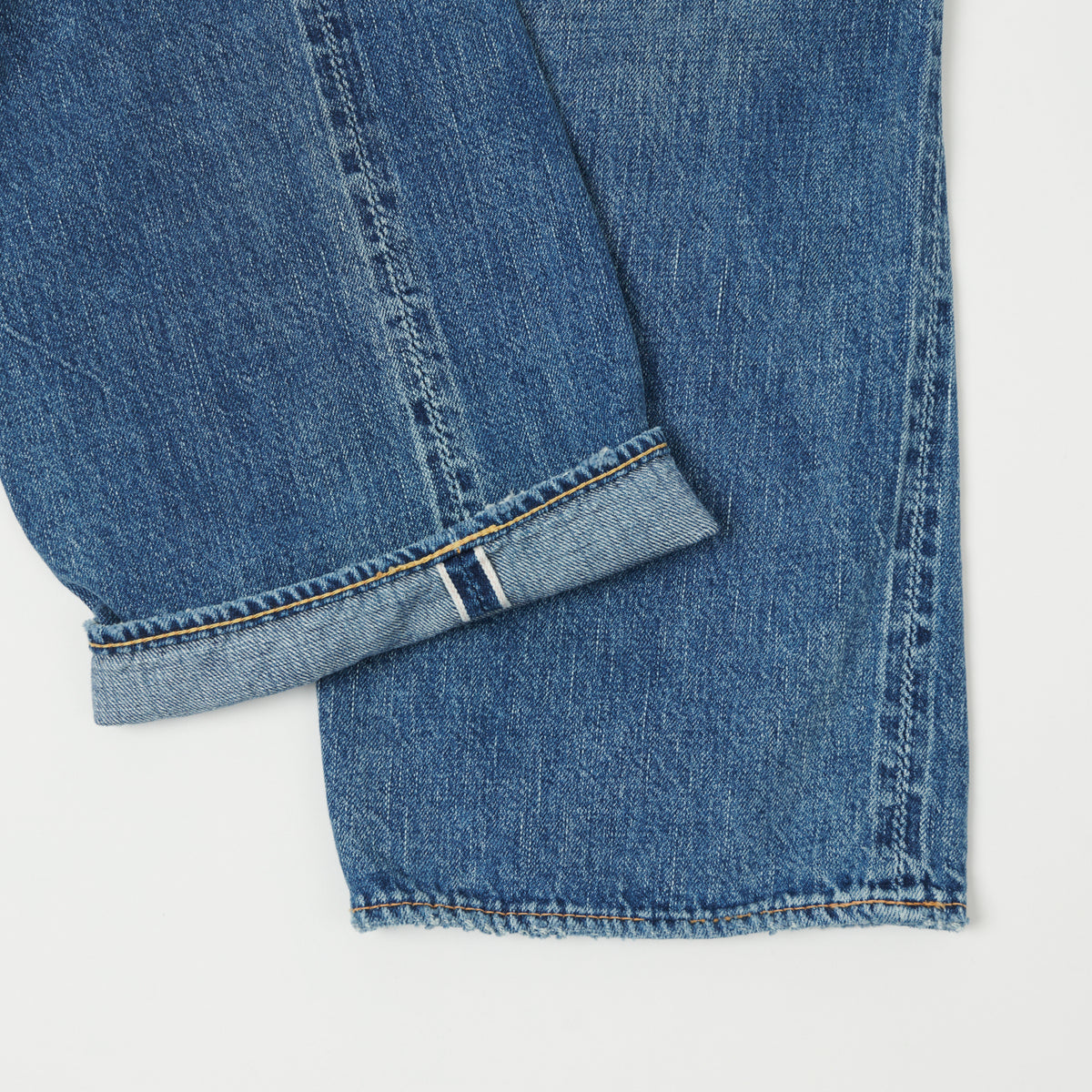 FULLCOUNT 0105SS 'Super Smooth' 11.5oz Wide Straight Jean - 'Dartford' Wash