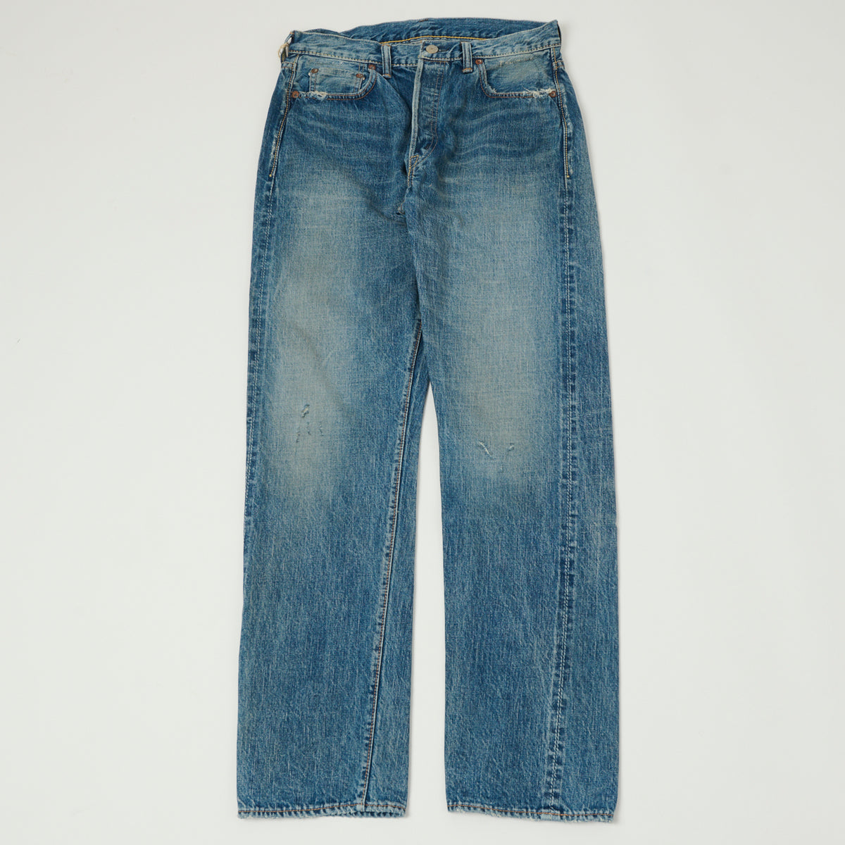 FULLCOUNT 1103 13.7oz Clean Straight Jean - 'Dartford' Wash