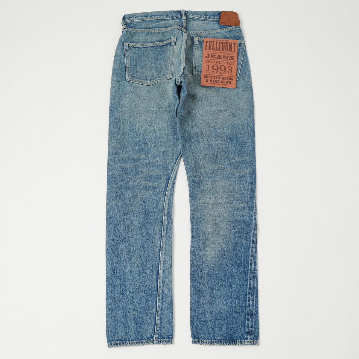 FULLCOUNT 1110 13.7oz Slim Tapered Jean - 'Dartford' Wash