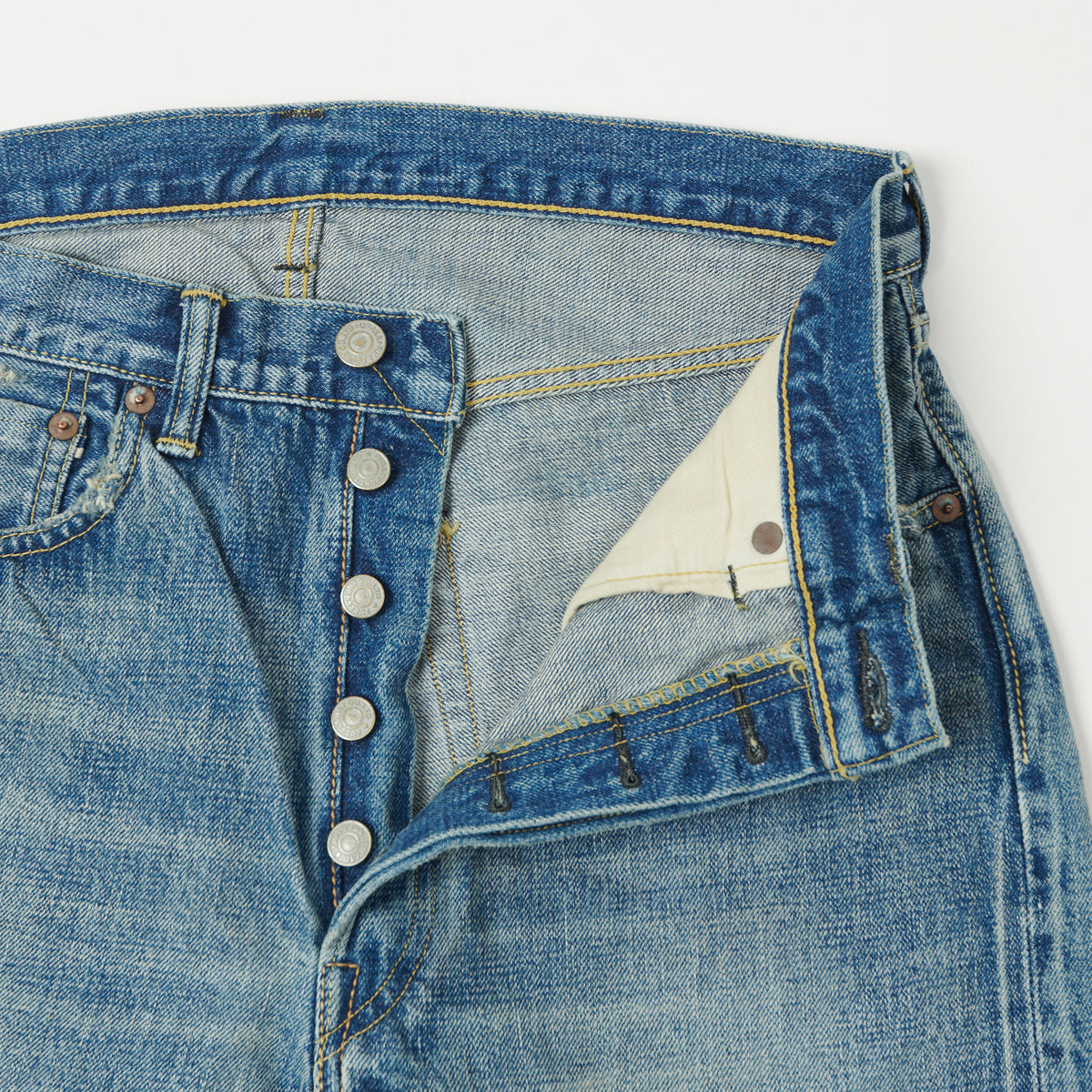 FULLCOUNT 1110 13.7oz Slim Tapered Jean - 'Dartford' Wash