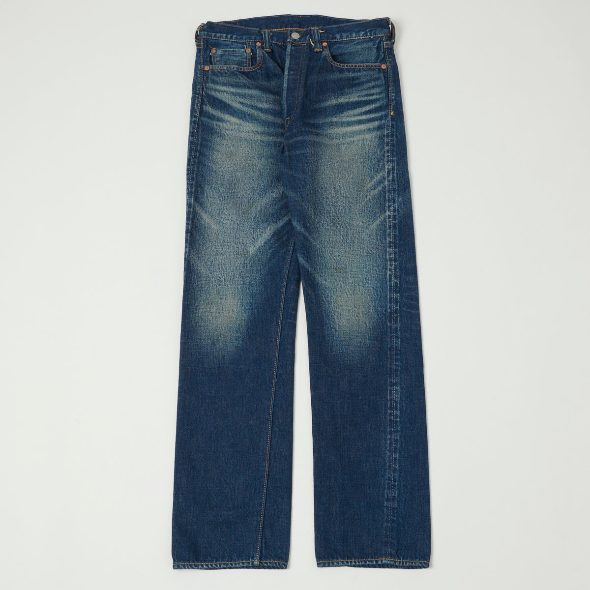 FULLCOUNT 1108 13.7oz Regular Straight Jean - 'More Than Real' Wash