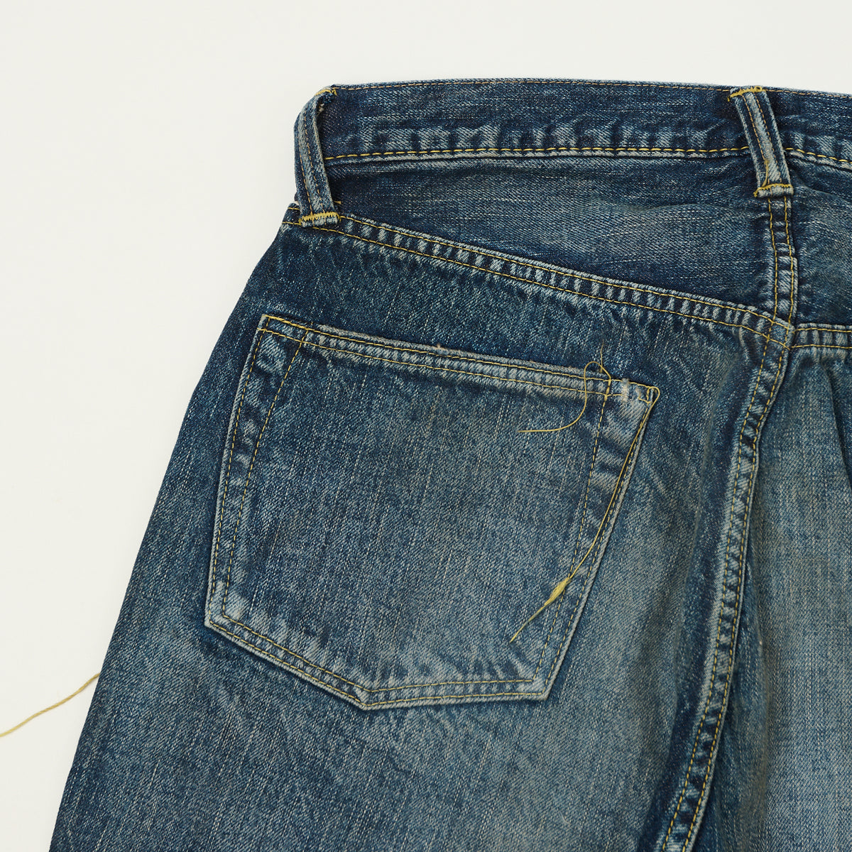 FULLCOUNT S0105 Wide Straight Jean - 'More Than Just Fear' Wash