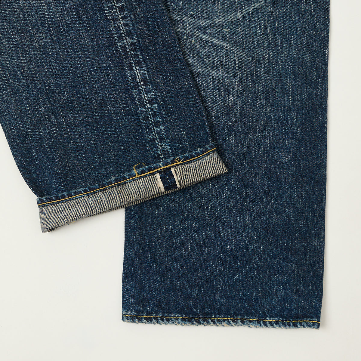 FULLCOUNT S0105 Wide Straight Jean - 'More Than Just Fear' Wash