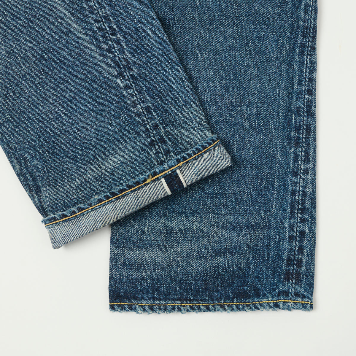 FULLCOUNT 1108XX 15.5oz Regular Straight Jean - 'Fear of the Dark' Wash