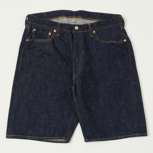 FULLCOUNT 1904 Five Pocket Denim Shorts - One Wash