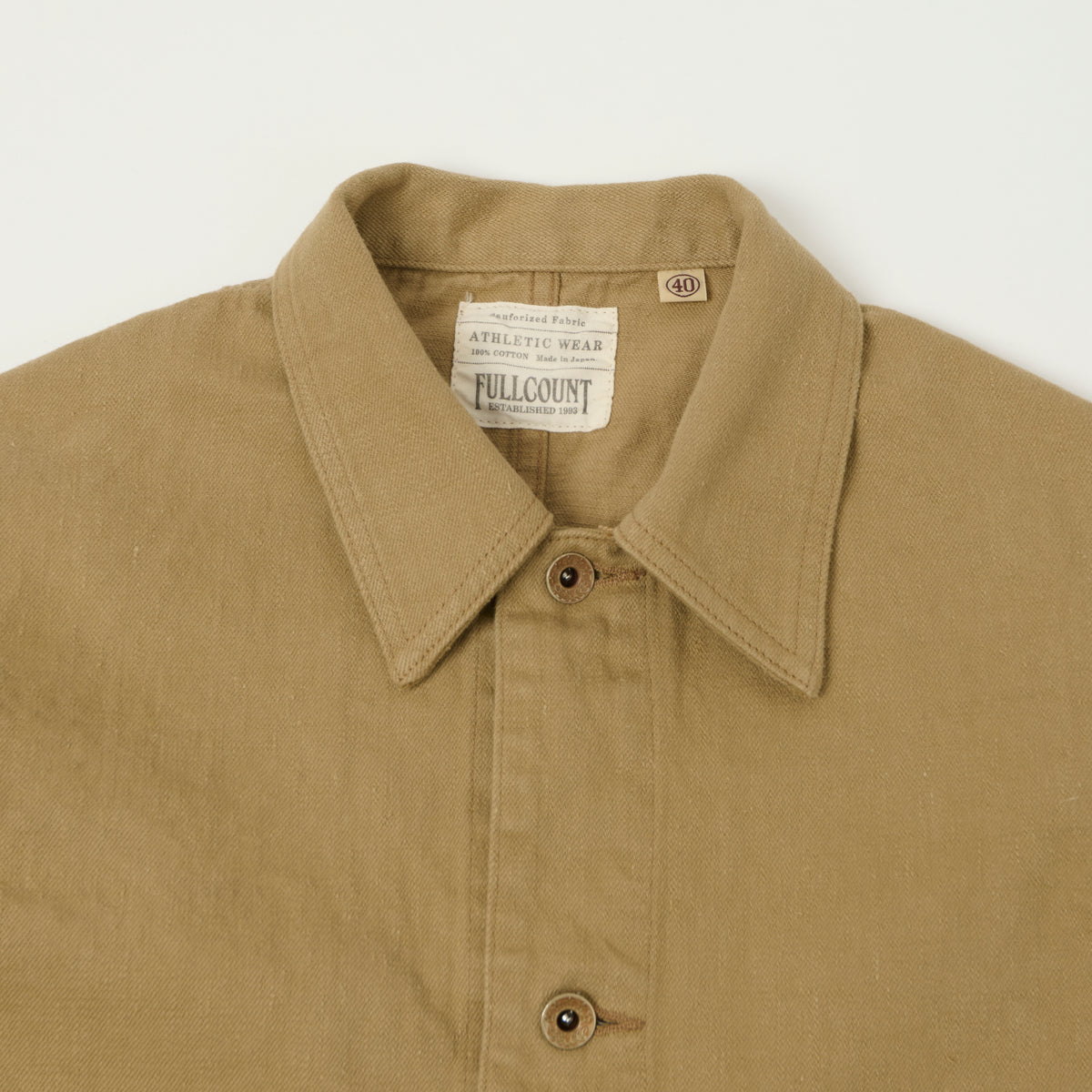 FULLCOUNT 2015 Denim Chore Jacket - Beige