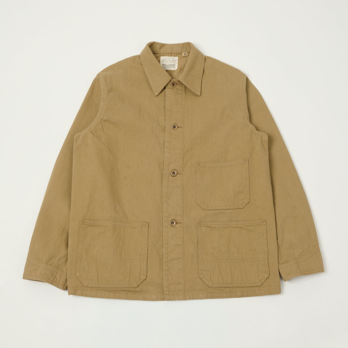 FULLCOUNT 2015 Denim Chore Jacket - Beige