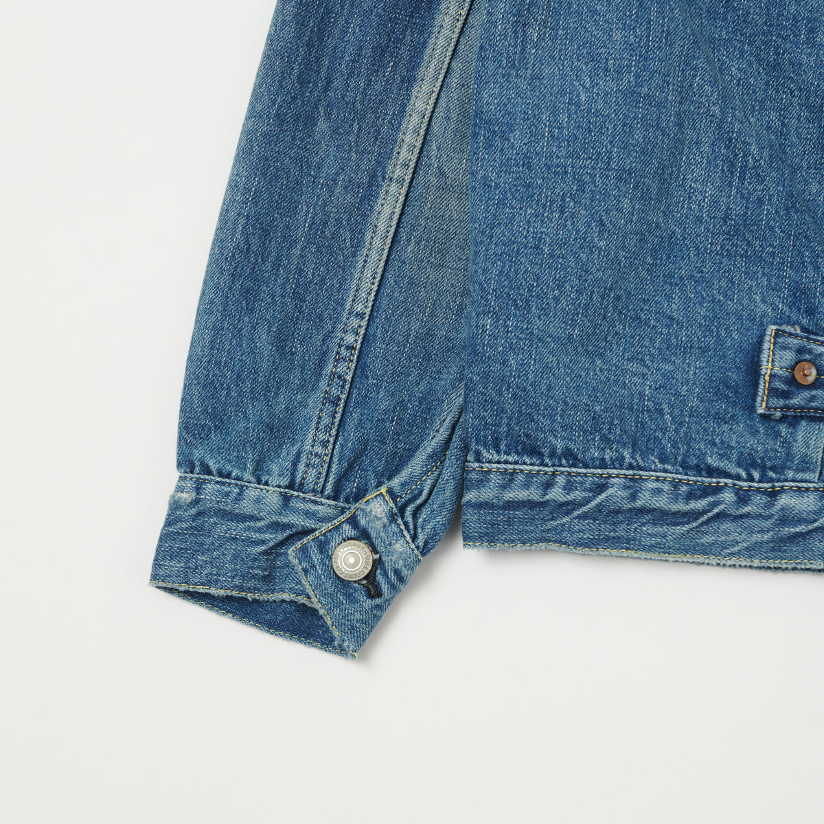 FULLCOUNT 2107SS 'Super Smooth' 11.5oz Type I Denim Jacket - 'Dartford' Wash