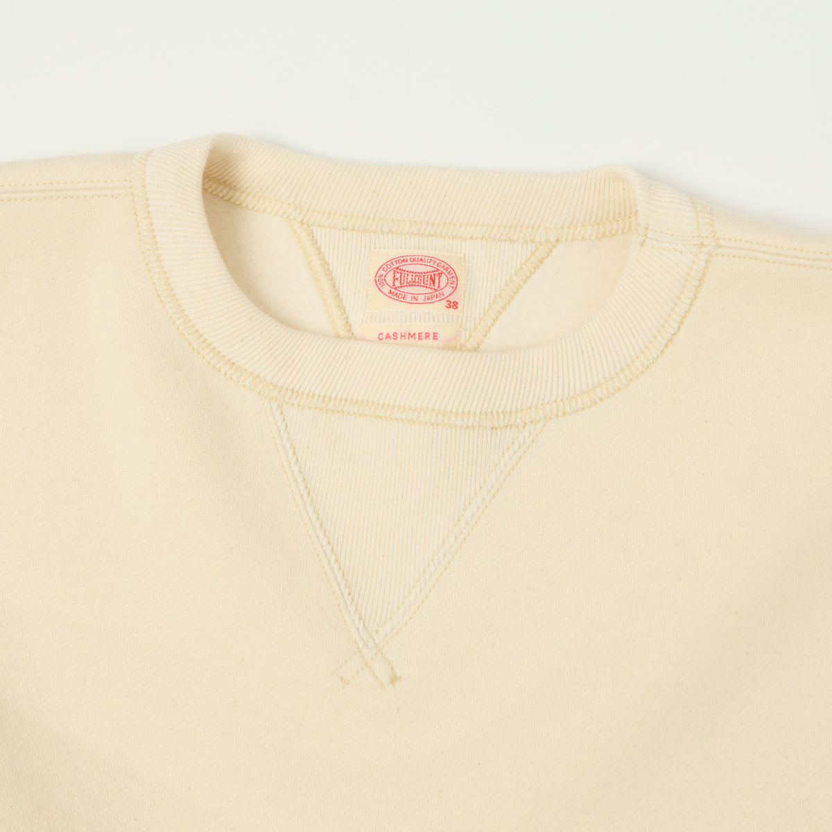 FULLCOUNT 3767 'Mother Cotton' Sweatshirt - Ecru