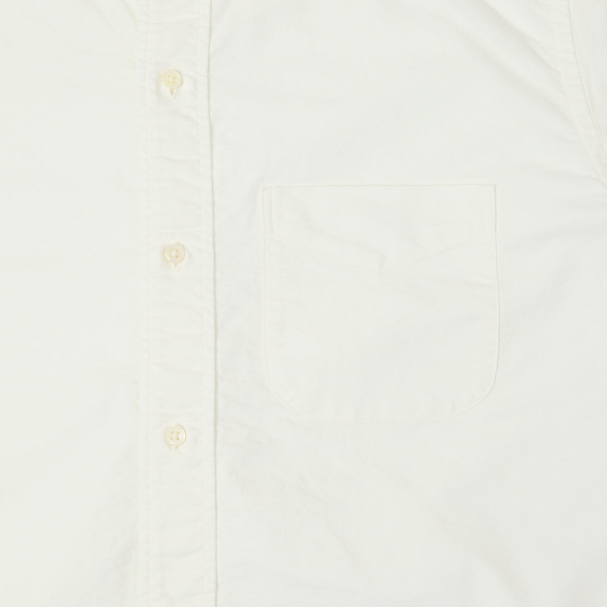 FULLCOUNT 4081 'Good Old Button Down' Shirt - White