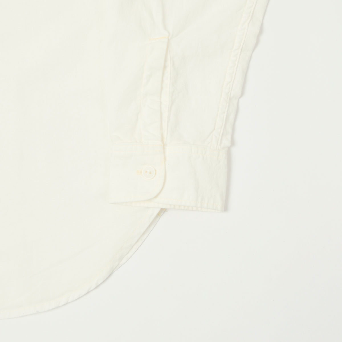 FULLCOUNT 4810 5oz Chambray Work Shirt - White