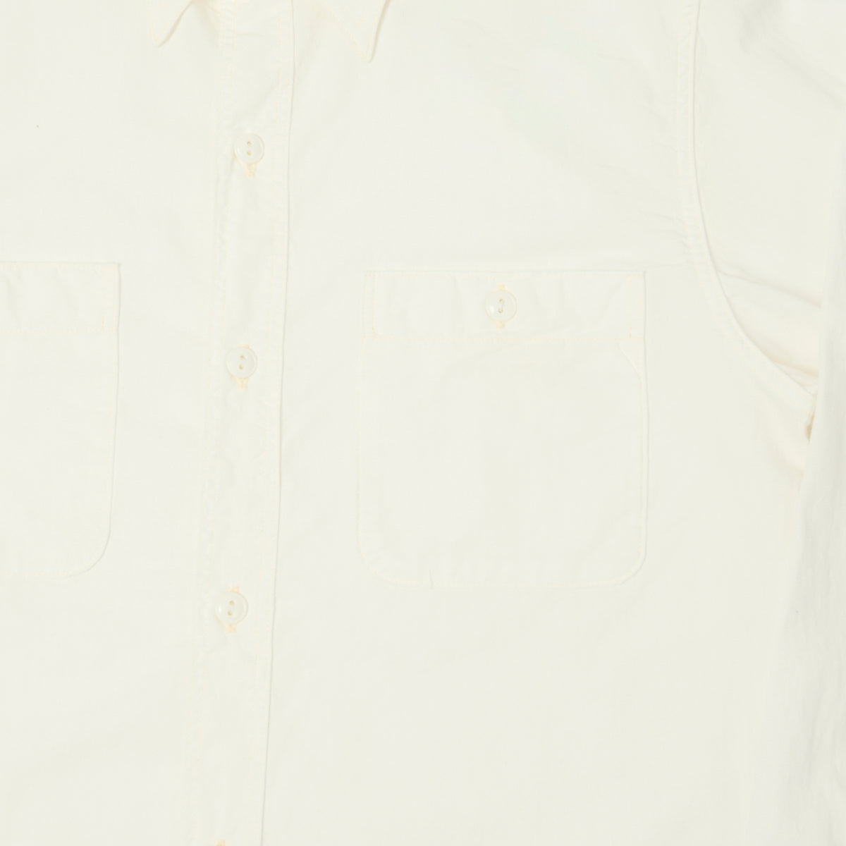 FULLCOUNT 4810 5oz Chambray Work Shirt - White
