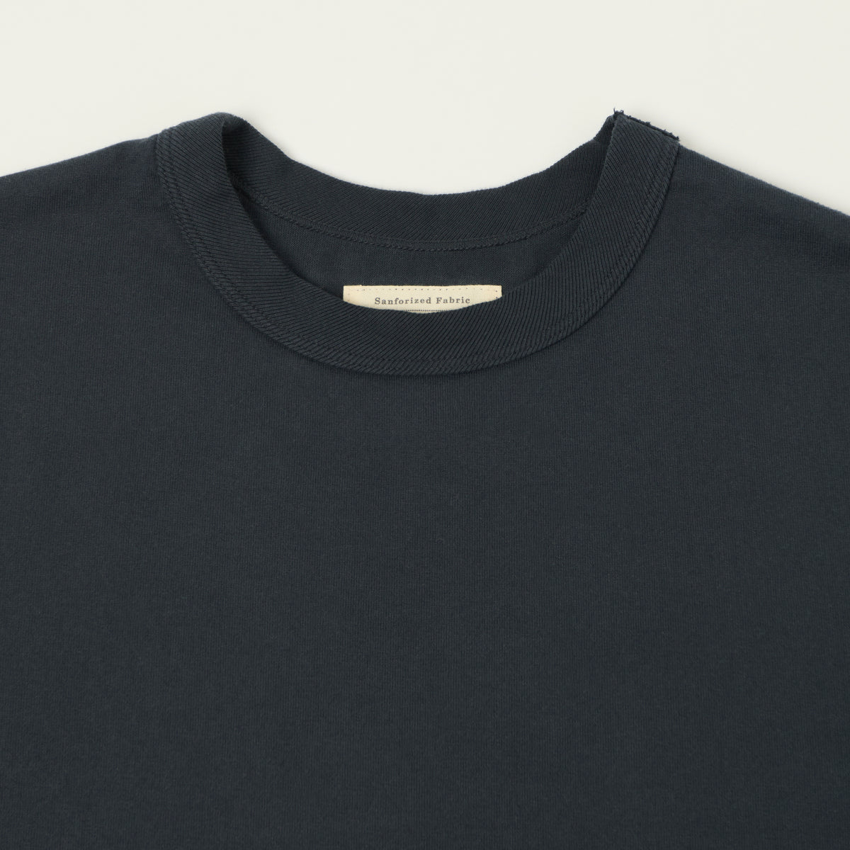 FULLCOUNT 5222L Flat Seam Heavyweight T-Shirt - Ink Black
