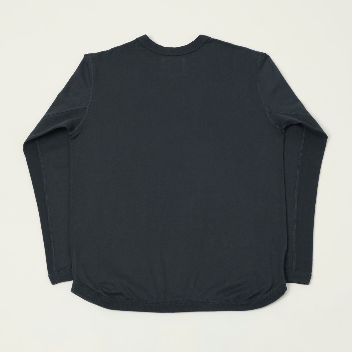 FULLCOUNT 5222L Flat Seam Heavyweight T-Shirt - Ink Black