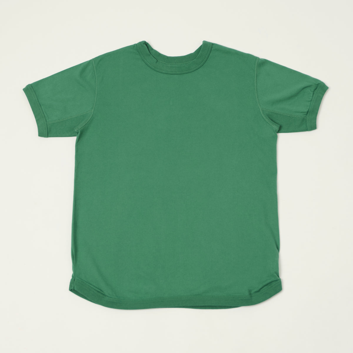 Full Count 5222 Flat Seam Heavyweight T-Shirt - Green