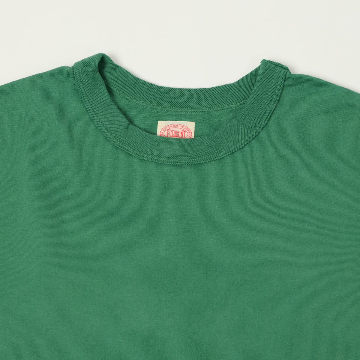 Full Count 5222 Flat Seam Heavyweight T-Shirt - Green