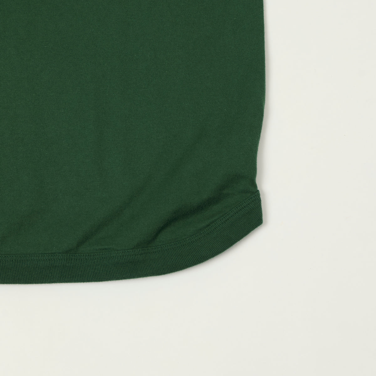 FULLCOUNT 5222 Flat Seam Heavyweight T-Shirt - Dark Green