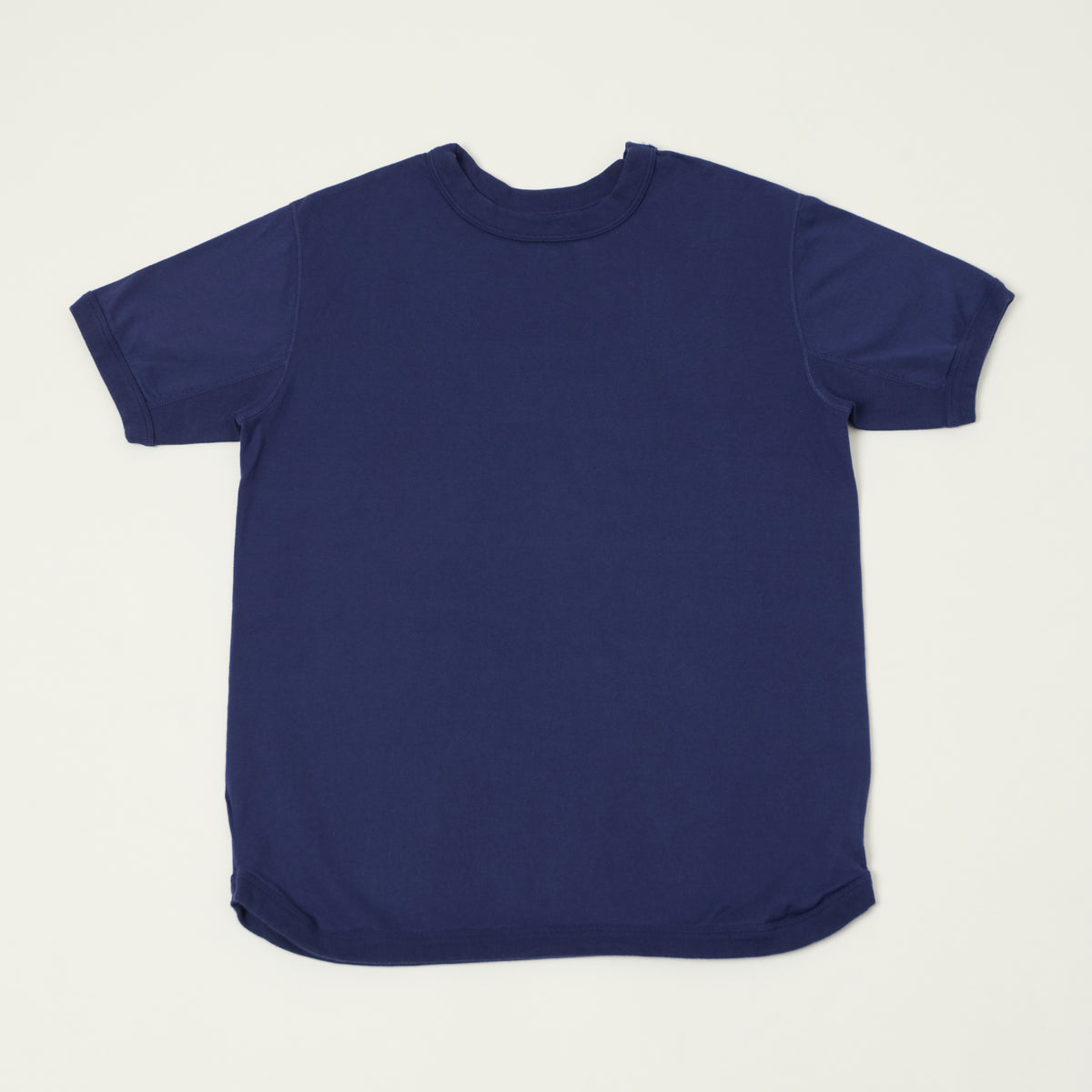 FULLCOUNT 5222 Flat Seam Heavyweight T-Shirt - Navy