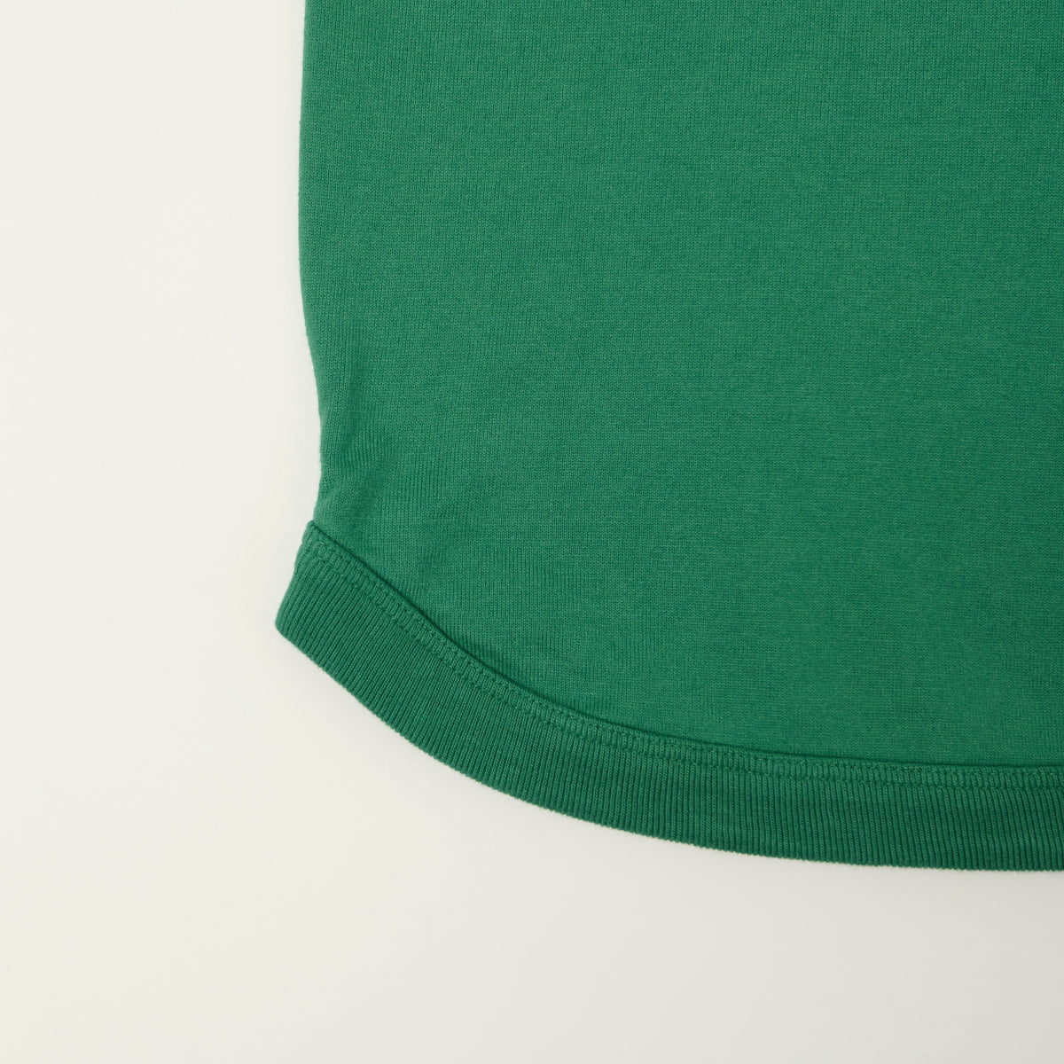 FULLCOUNT 5222LH Flat Seam Heavyweight Henley - Green